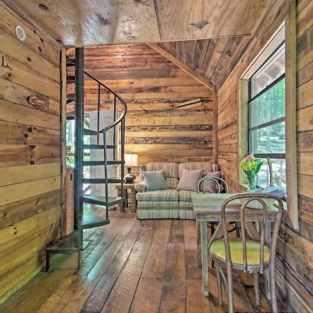 Creekside Cabin With Deck In Pisgah Forest! Barnardsville Exterior photo